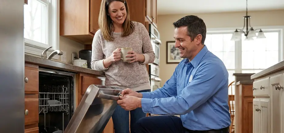 Dishwasher Latch Handle Replacement in Westford